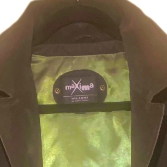 Excellent Chocolate Brown Suede Jacket      Green Satin lining   Tailored fit - Picture 5 of 5